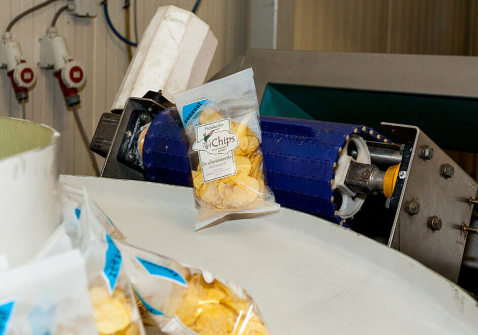 Hoeksche chips productie